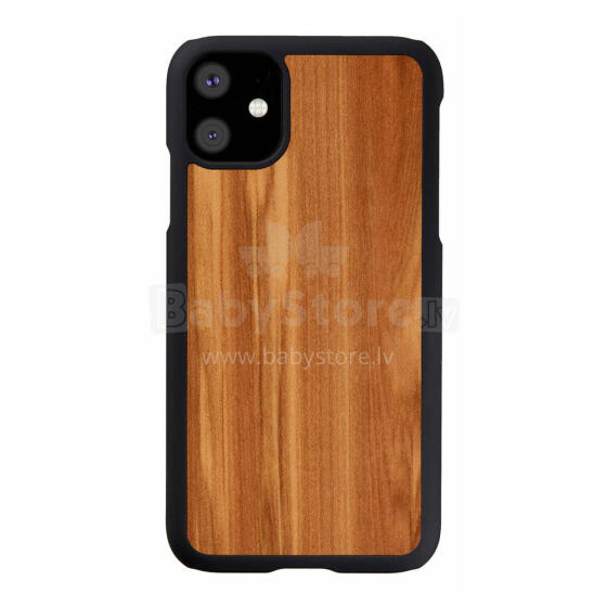 MAN&WOOD SmartPhone case iPhone 11 cappuccino black