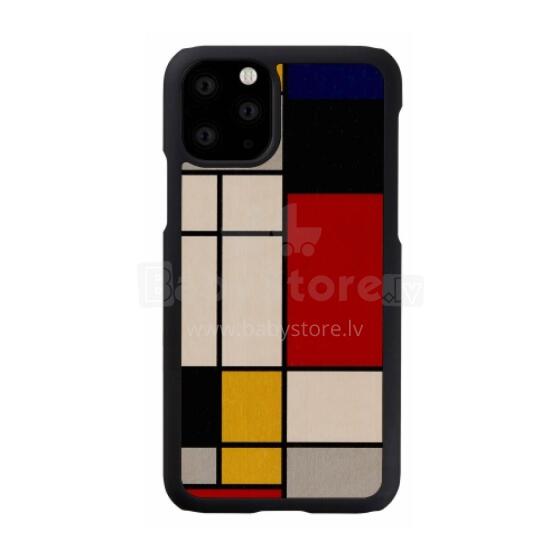 MAN&WOOD SmartPhone case iPhone 11 Pro mondrian wood black