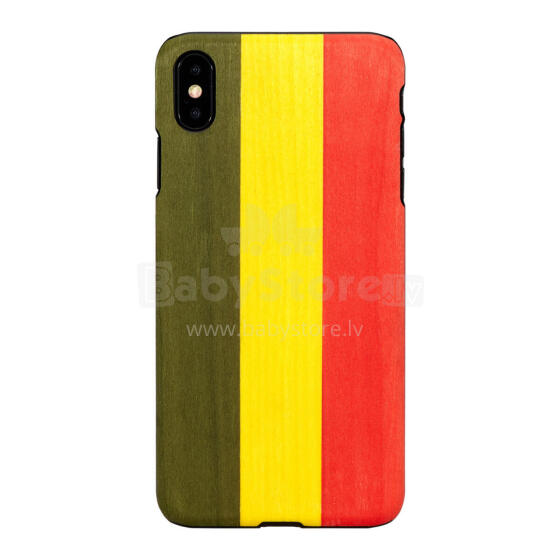 MAN&WOOD SmartPhone case iPhone XS Max reggae black