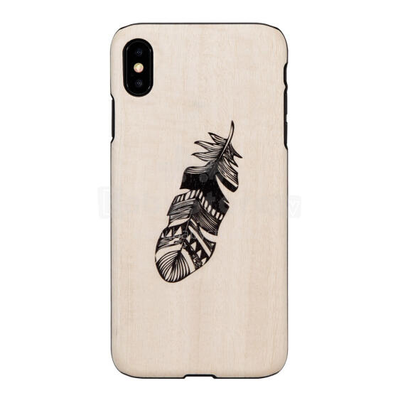 MAN&WOOD SmartPhone case iPhone XS Max indian black