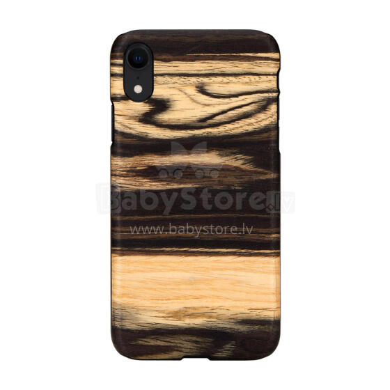 MAN&WOOD SmartPhone case iPhone XR white ebony black