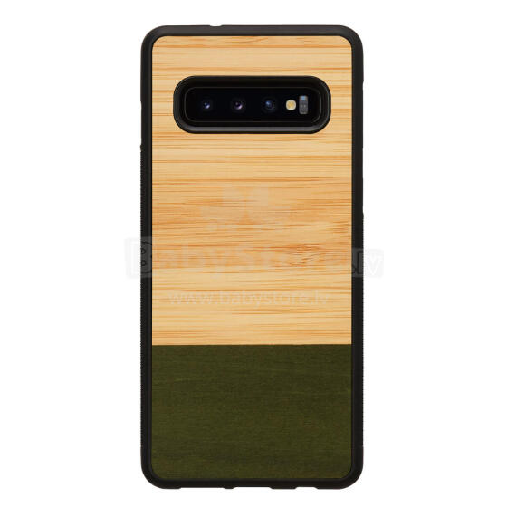 MAN&WOOD SmartPhone case Galaxy S10 bamboo forest black