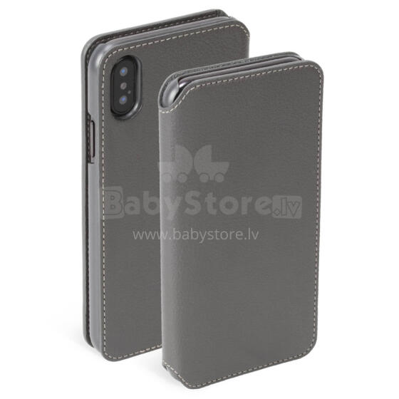 Krusell Pixbo 4 Card SlimWallet Apple iPhone XS Max grey