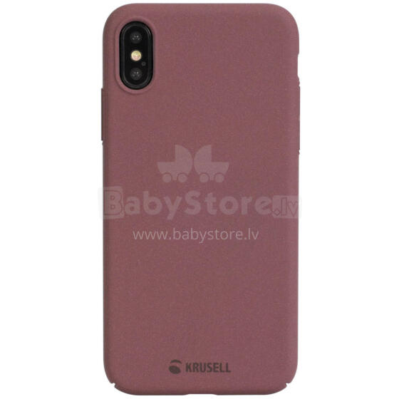 Krusell Sandby Cover Apple iPhone XS Max rust