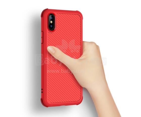 Devia Shark1 Shockproof Case iPhone XS Max (6.5) red