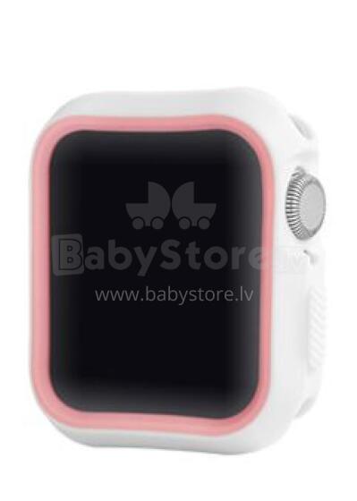 Devia Dazzle Series protective case (44mm) for Apple Watch white pink