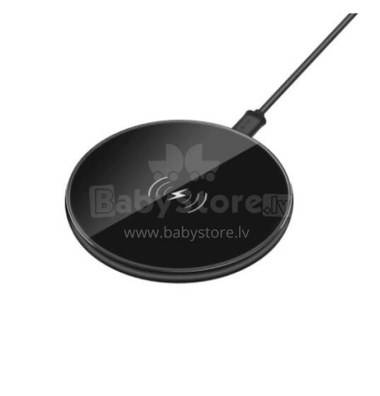 Devia Aurora Series Ultra-slim Wireless Quick Charger (V2) (10W) black