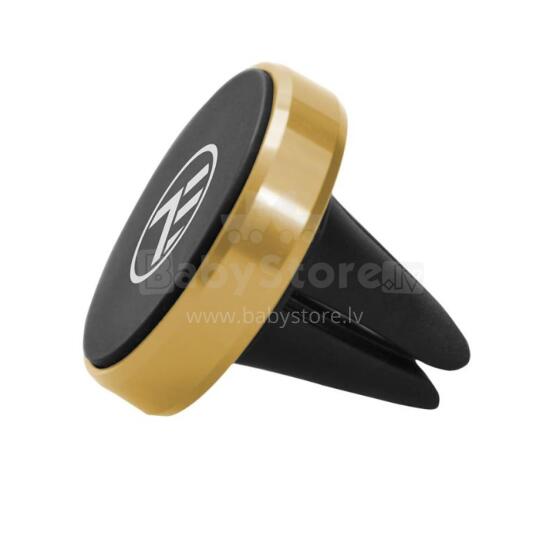 Tellur Car Phone Holder Magnetic MCM4, Air Vent Mount, Metallic gold