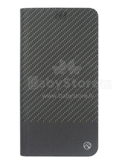 Tellur Book Case Carbon for iPhone XS black