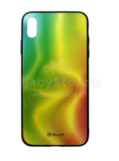 Tellur Cover Glass print for iPhone XS MAX silk