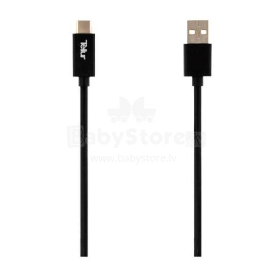 Tellur Data cable, USB to Type-C, 1m black