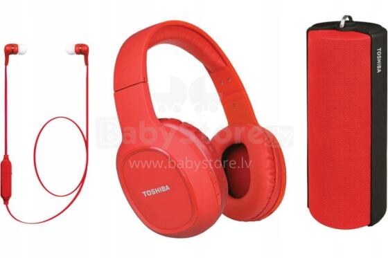 Toshiba Triple Pack HSP-3P19-II Red