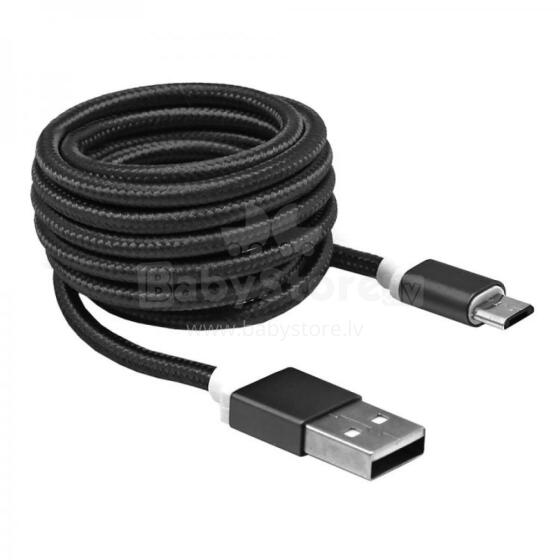 Sbox USB->Micro USB M/M 1.5m USB-10315B black