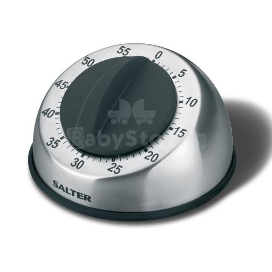 Salter 338 SSBKXR8EU16 Stainless Steel Mechanical Timer