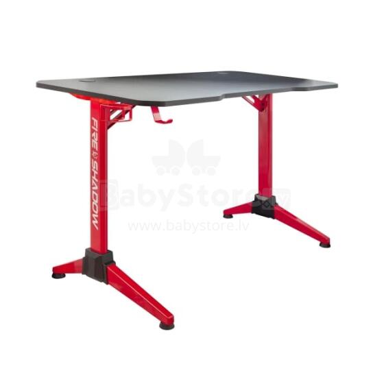 White Shark Gaming Desk Fire Shadow