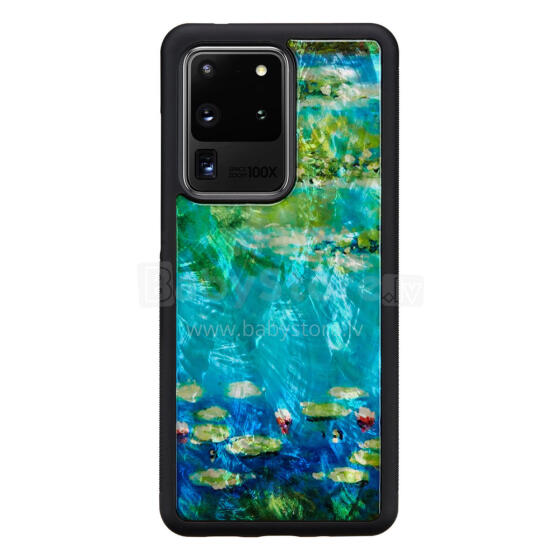 iKins case for Samsung Galaxy S20 Ultra water lilies black