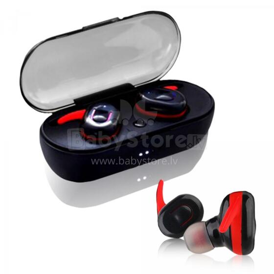 V.Silencer Ture Wireless Earbuds Black/Red