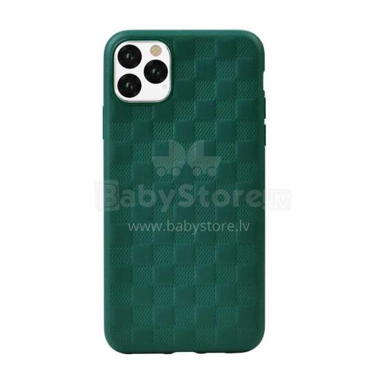 Devia Woven2 Pattern Design Soft Case iPhone 11 Pro green