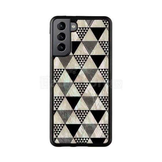 iKins case for Samsung Galaxy S21+ pyramid black