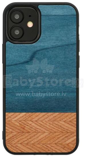 MAN&WOOD case for iPhone 12 mini denim black