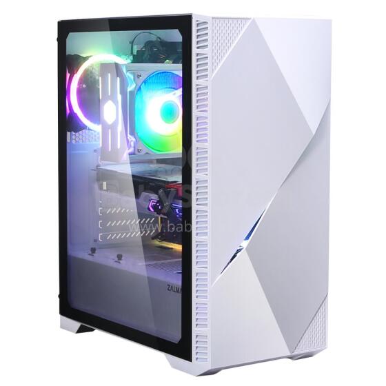 Zalman Z3 Iceberg White ATX,T/G,ARGB Fan x 2