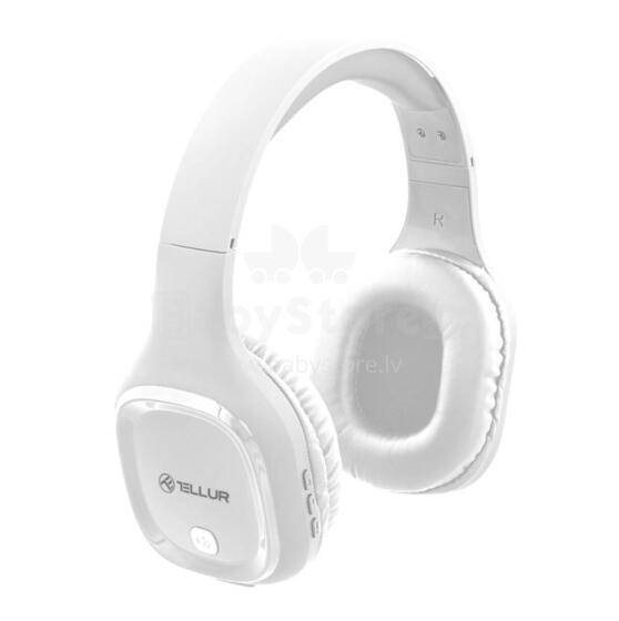 Tellur Bluetooth Over-Ear Headphones Pulse white