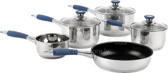 Russell Hobbs RH01179EU Opulence pan set 5pcs blue