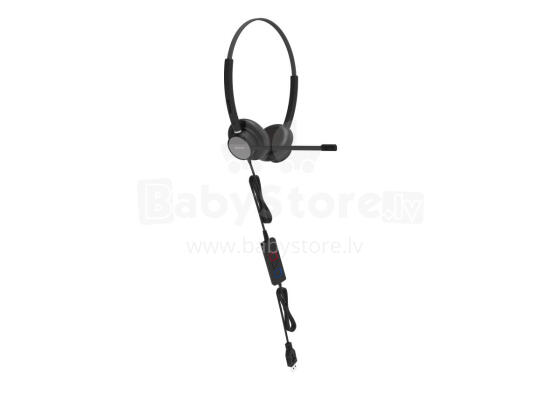 Tellur Voice 320 Wired Headset Binaural Black