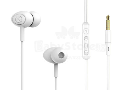 Tellur Basic Gamma Wired In-Ear Headphones White