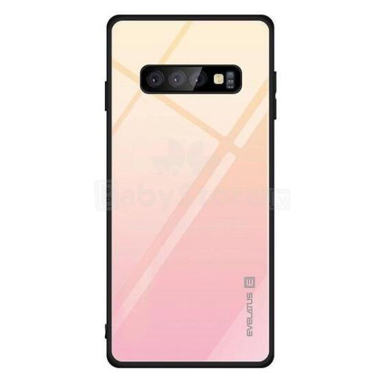 Evelatus Gradient Glass Case 1 for Samsung A7 2018 Mild Melon