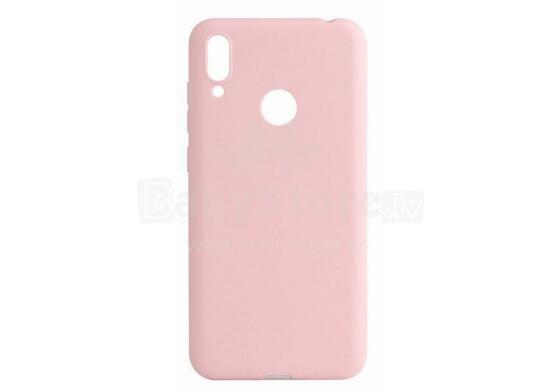 Huawei Y7 2019 Silicone case Pink Sand