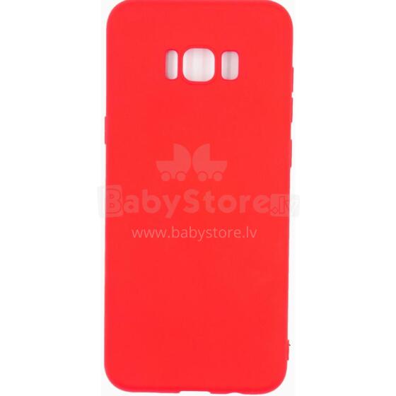 Samsung S8 Plus Soft Touch Silicone Red