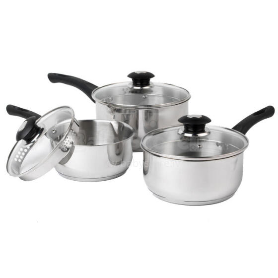 Russell Hobbs RH00542EU7 Easy Strain Pan Set 3pcs