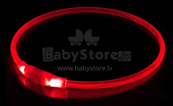 KABB LED Collar for Dogs and Cats Red