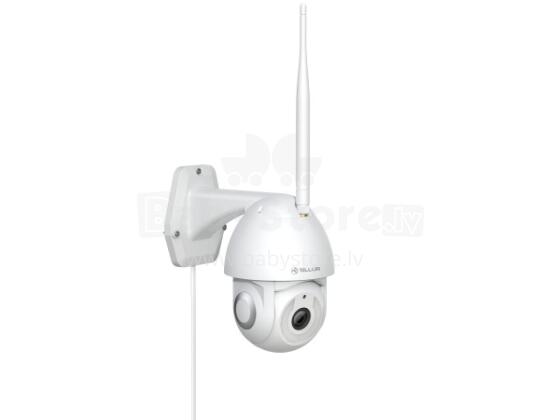 Tellur Smart WiFi Outdoor Camera 3MP, UltraHD, Autotracking, PTZ white