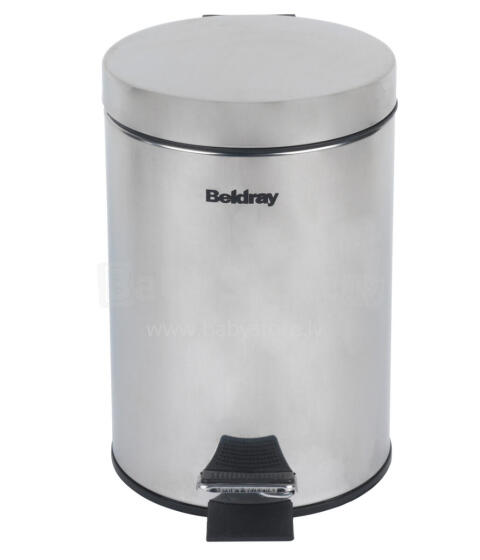 Beldray LA038098SSAFEU7 3 Litre Soft-Close Pedal Bin SS