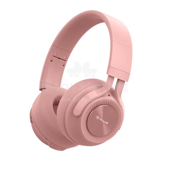 Tellur Feel Bluetooth Over-Ear Headphones Pink