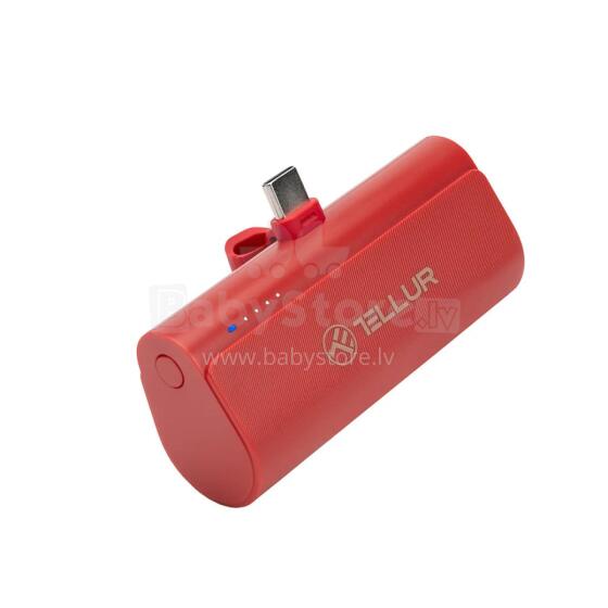 Tellur PD202 Powerbank 5000mAh red