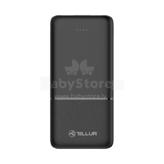 Tellur 10000mAh power bank black