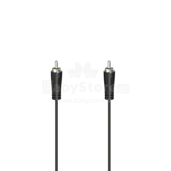 Hama 00205099 Digital Audio Cable 3m RCA Black