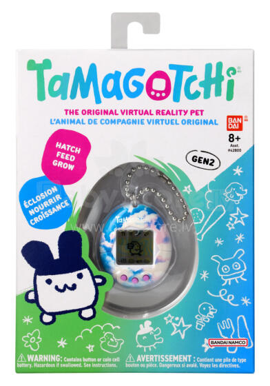 TAMAGOTCHI Interaktīvais digitālais mājdzīvnieks "Sky"