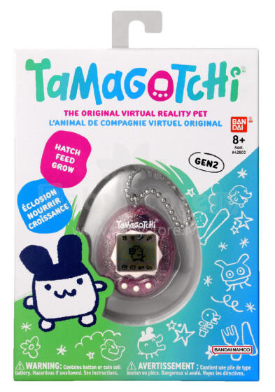 TAMAGOTCHI Interaktiivne digi lemmikloom "Pink Glitter"