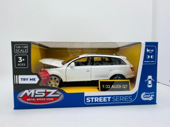 MSZ metallist mudelauto Audi Q7, skaala 1:24