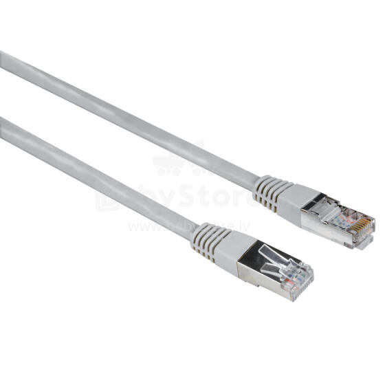 Hama 00200918 Network Cable, Cat-5e, F/UTP Shielded 10m