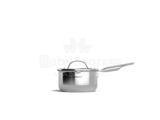 Pensofal 1612 Single-handle Saucepan With Glass Lid Milk Boiler - New Era 16cm