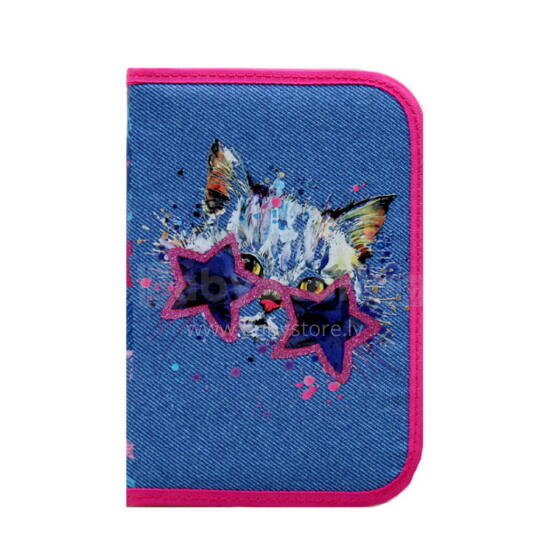 Hama 00139125 Crazy Cat, 21 cm x 17 cm, Blue/Pink