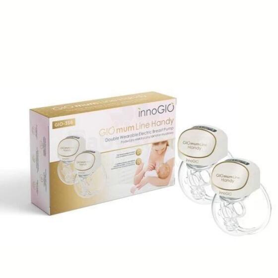 1859 HANDY DOUBLE ELECTRIC BREAST PUMP GIO-356