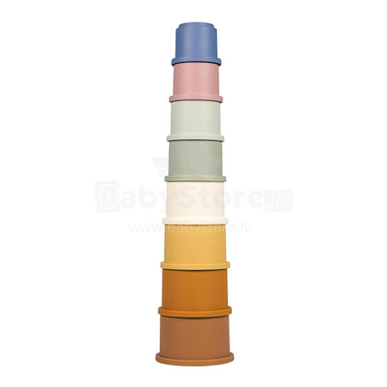 Little Dutch Stacking Cup Art.2009243  пирамидка из чашечек