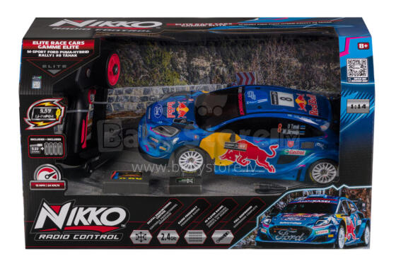 NIKKO Radio control vehicle M-Sport Ford Puma #8 Tanak, scale 1:14