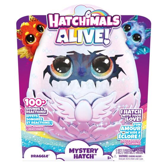 HATCHIMALS interaktiivne mänguasi Hatchimals Alive Draggle